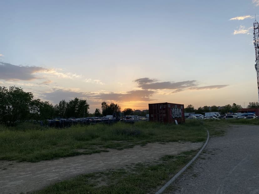 An Alcorcon sunset.